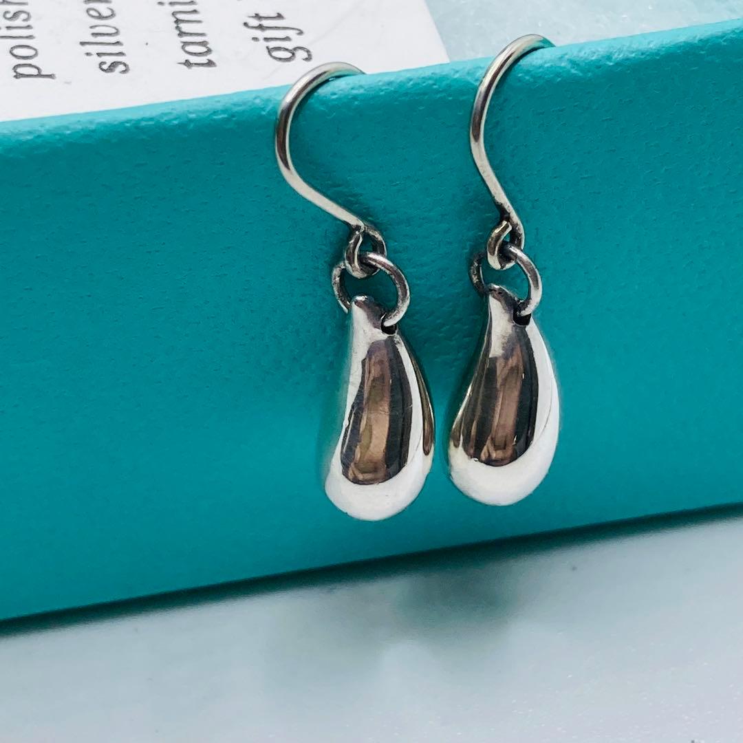 極美品✨ ティファニー ピアス 両耳￼￼ ティアドロップ AG925