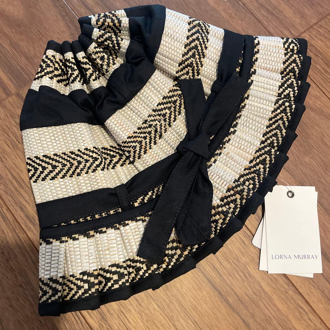 Lorna Murray ストライプ 麦わら帽子　キッズ　正規品