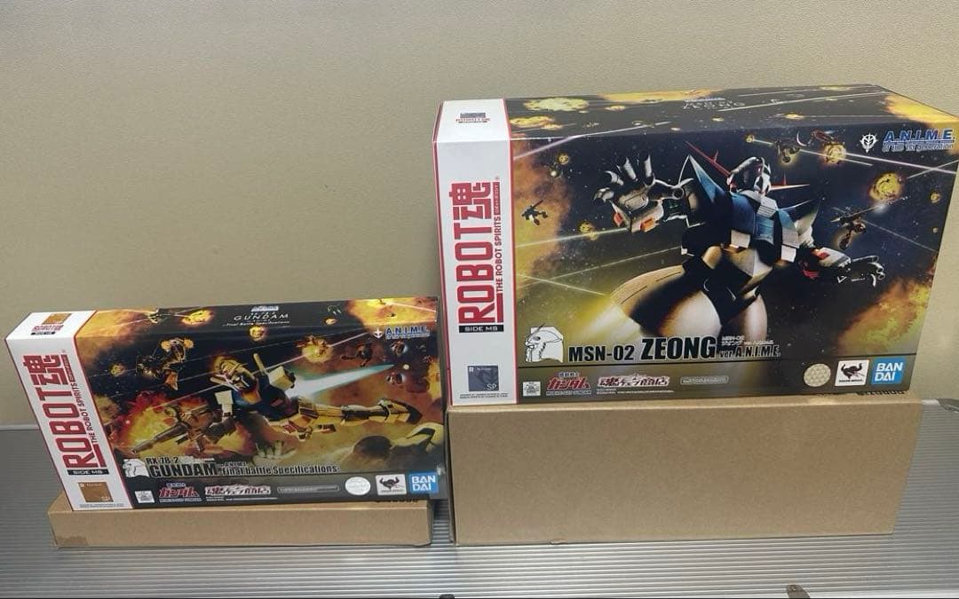 BANDAI ROBOT魂 ジオング ガンダム最終決戦仕様