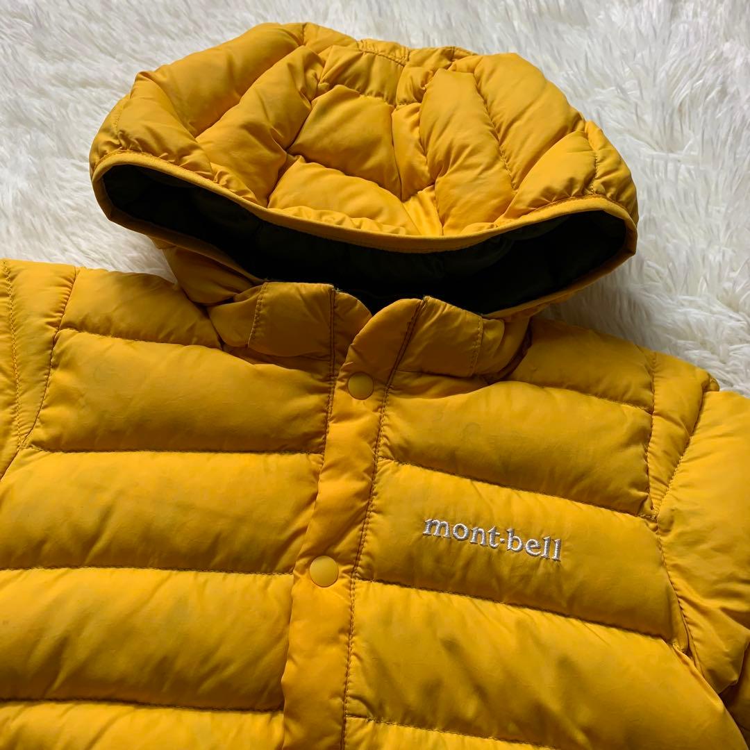 モンベル ダウンジャケット リバーシブル グーリン×イエロー 1101649