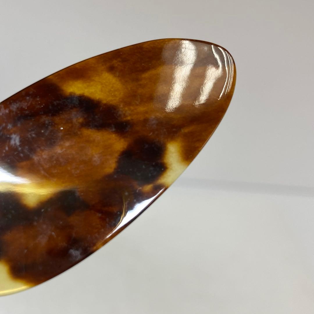 英之在銘　鼈甲に極上ウサギ　根付　8g 東さ8-0104☆2F