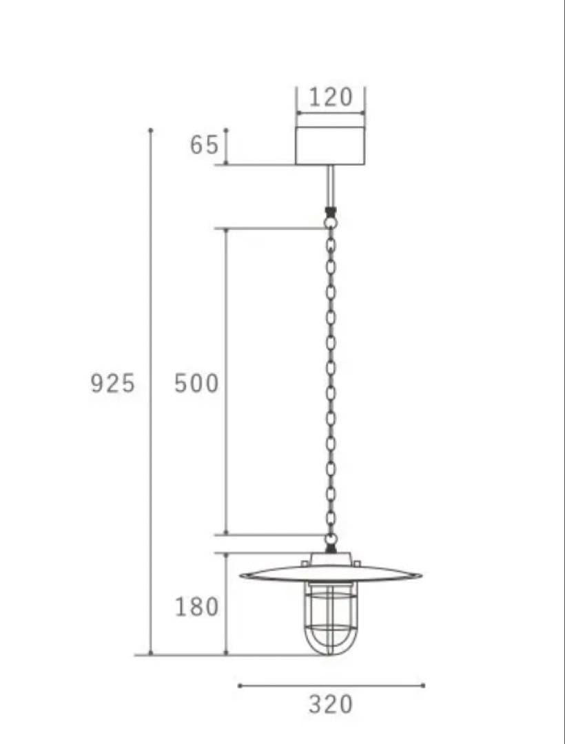 HERMOSA ハモサ　サンディッシュペンダントランプ