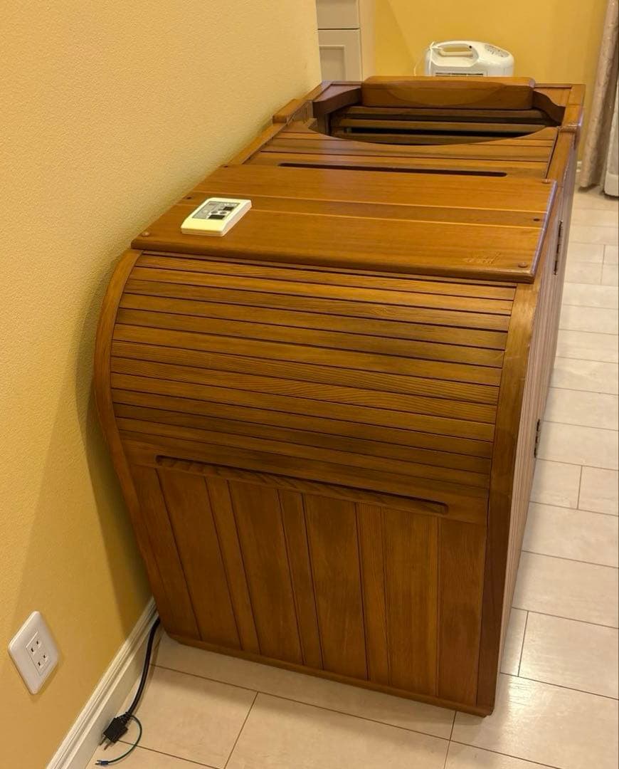 Healthria ハーフスパ HM-S-1 遠赤外線半身浴ホームサウナ