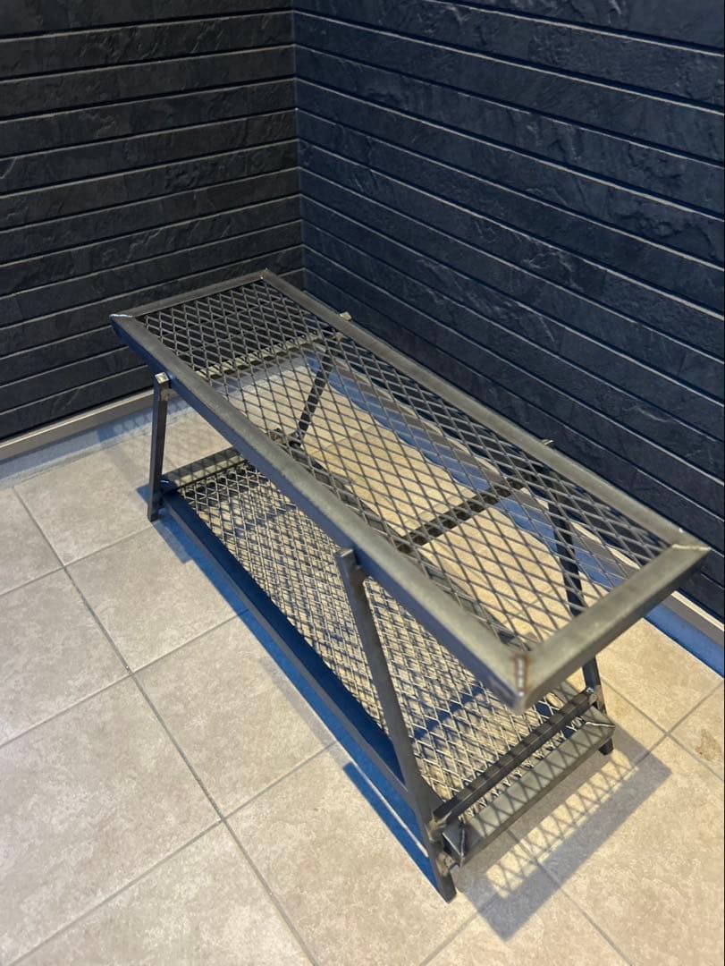 アイアンシェルフ　おしゃれ家具　アイアンラック 植物棚　棚