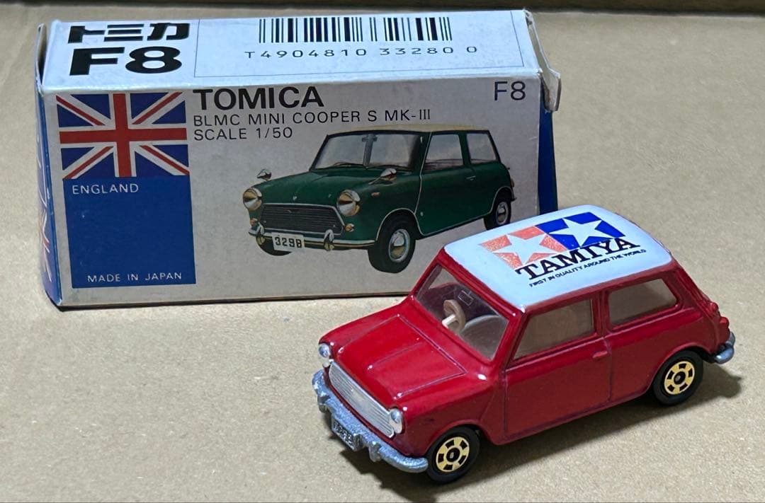 訳あり トミカ ミニクーパー クリヤマ模型 タミヤ 赤