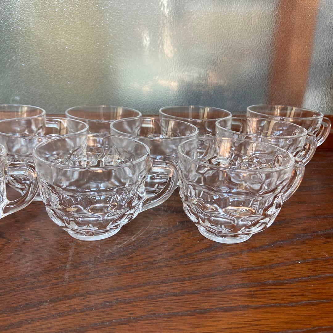 ガラス大鉢カップセット