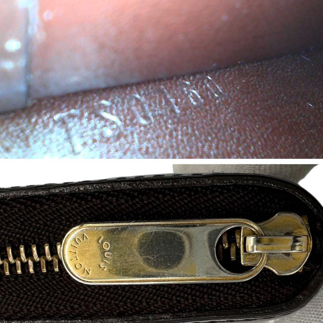【美品】ルイヴィトン ジッピーパース ヴェルニ アラマント