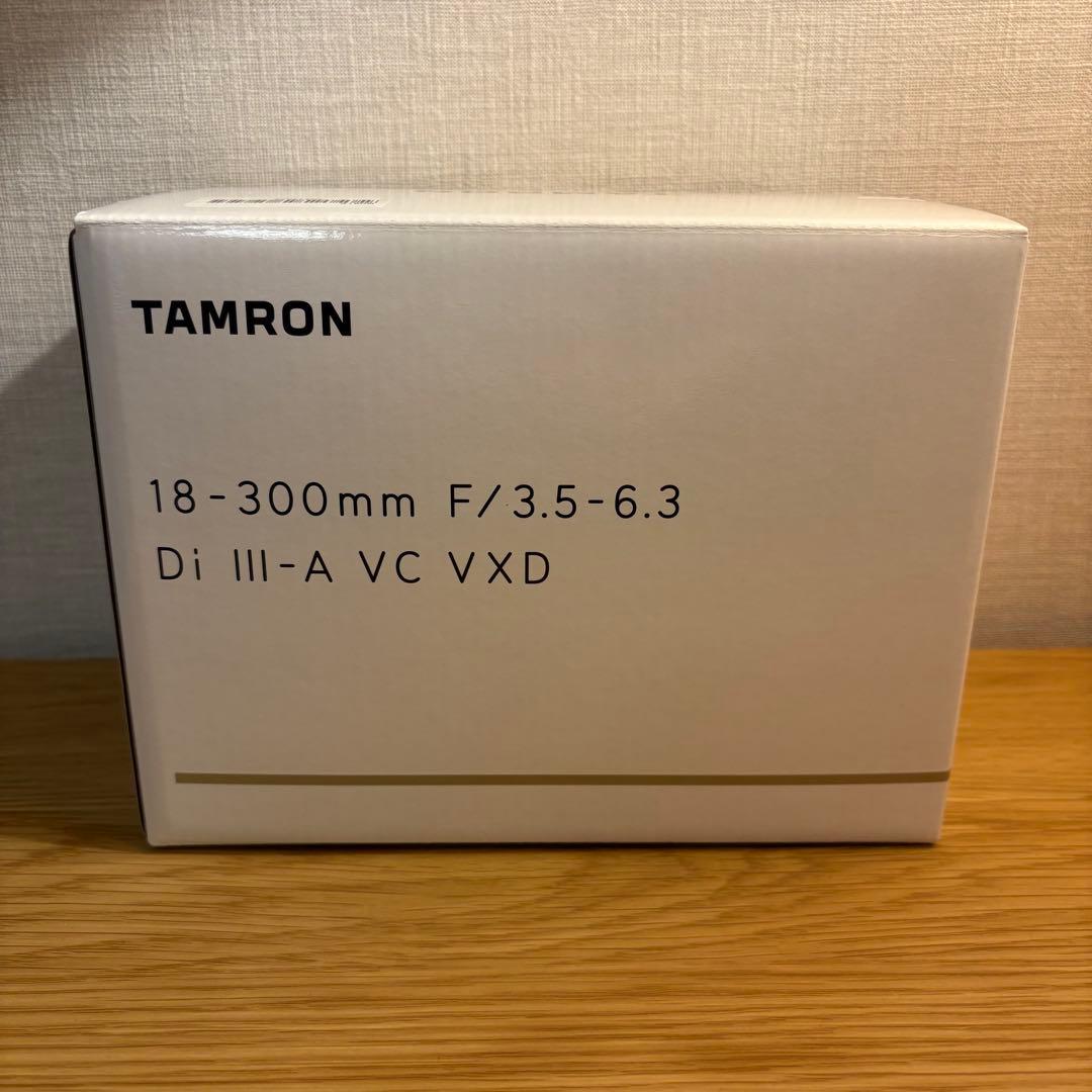 【新品未使用品】TAMRON18-300mm F3.5-6.3ソニーE