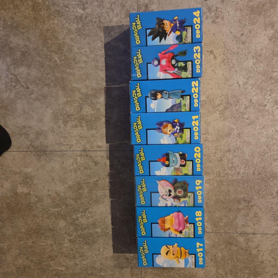 【未開封】ドラゴンボールワールドコレクタブルフィギュア ピラフ一味登場編８種