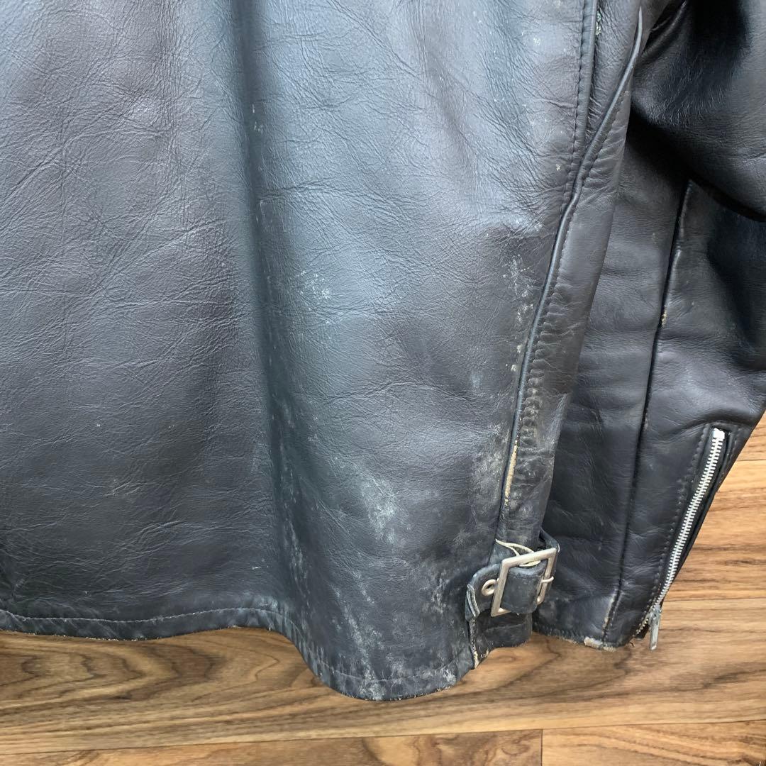 中古 Schott 641 シングルライダース