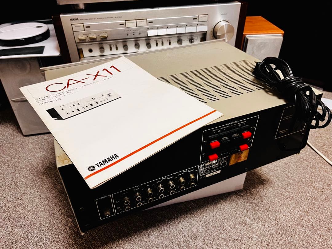 YAMAHA CA-X11 プリメインアンプ