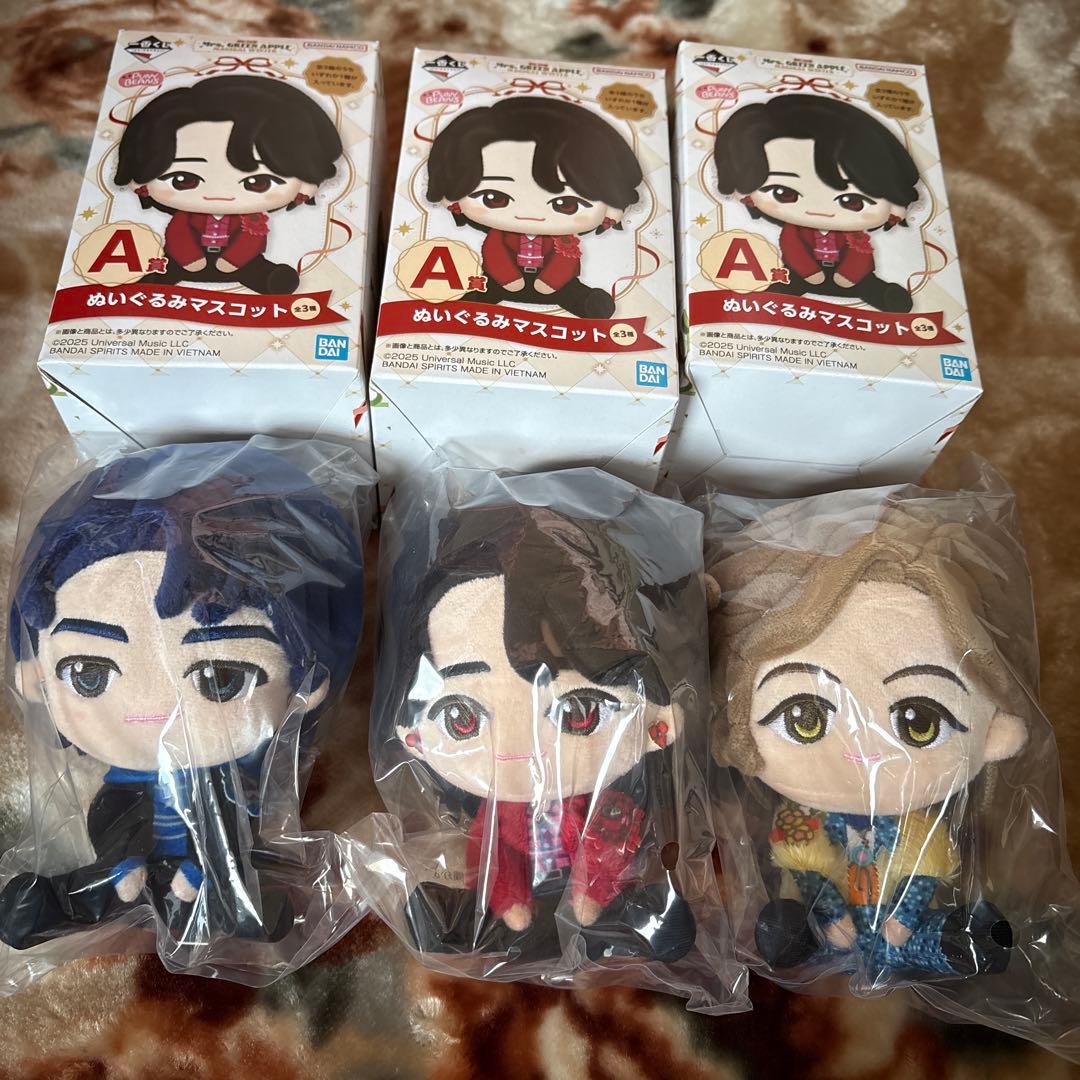 ミセス 一番くじ A賞 ぬいぐるみマスコット 大森元貴 若井滉斗 藤澤涼架