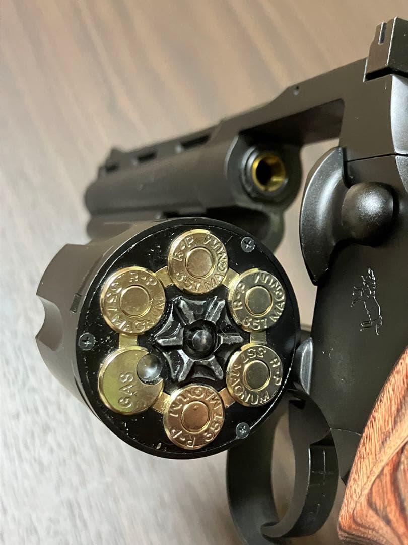 タナカワークス コルト パイソン 6インチ R-model HW ガスガン