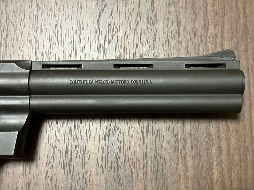 タナカワークス コルト パイソン 6インチ R-model HW ガスガン