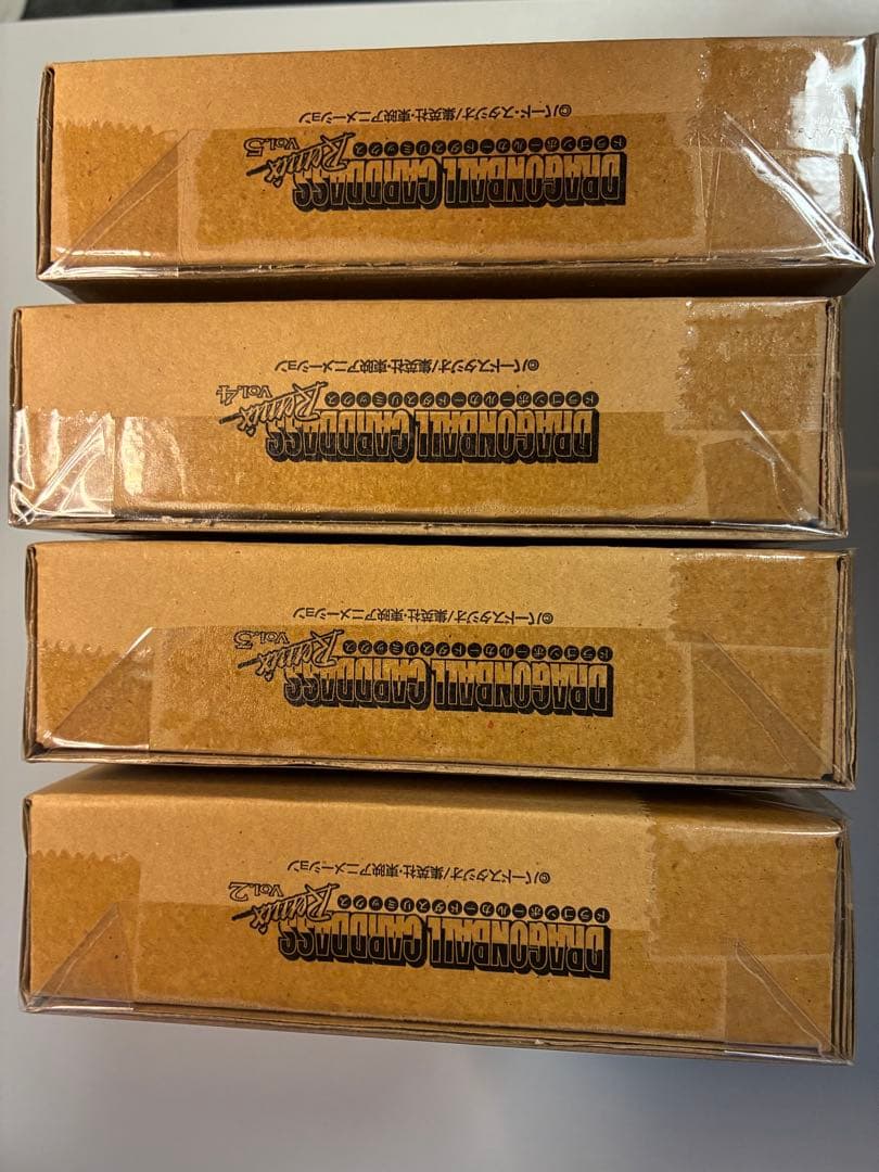 ［伝票跡なし未開封］ドラゴンボールカードダスremix Vol.2〜5セット