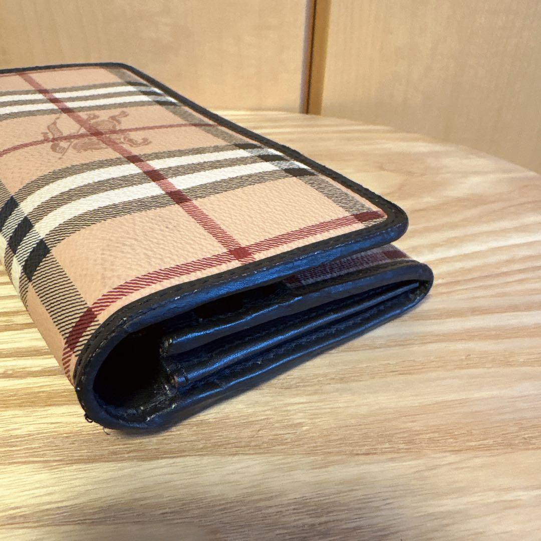 Burberry シャドーホース　長財布　ノバチェック