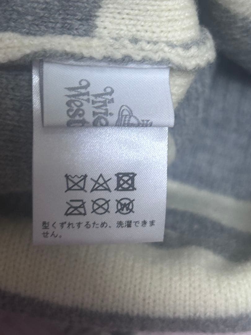 vivienne westwood 正規品　ニット帽　y2k 平成ギャル