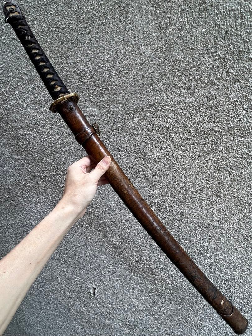 軍刀　拵え　日本刀　模造刀　日本軍　指揮刀 短剣　脇差　居合刀　全長88.7cm