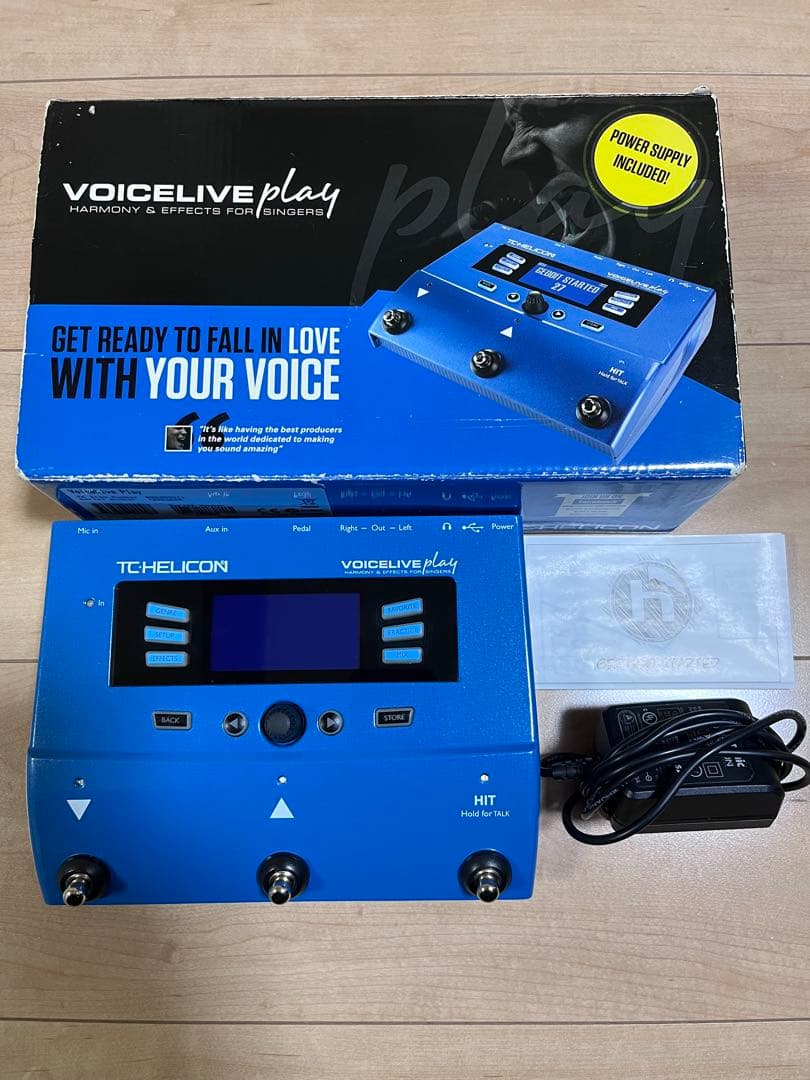 TC-HELICON VOICELIVE PLAY ボーカルエフェクター