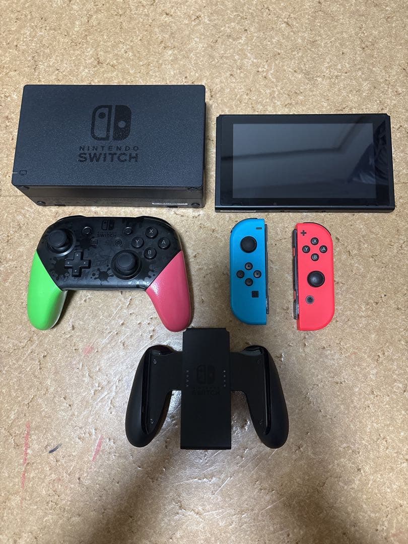 Nintendo Switch 本体 (箱無し) プロコン