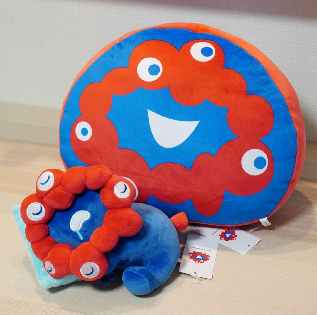 EXPO2025 ミャクミャク おやすみぬいぐるみ プリントクッション