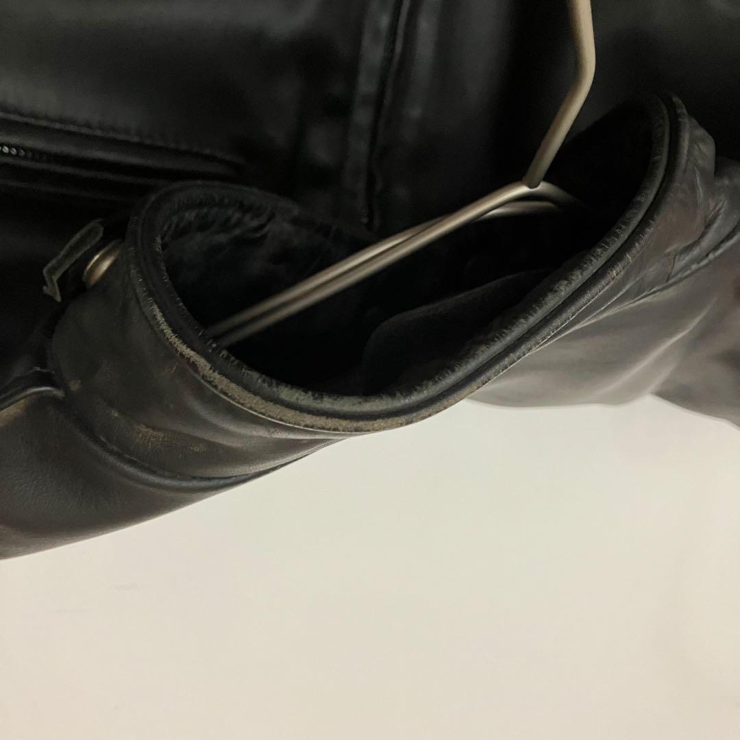 ✨希少　641✨ schott シングルライダース ライナー付き　USA 40