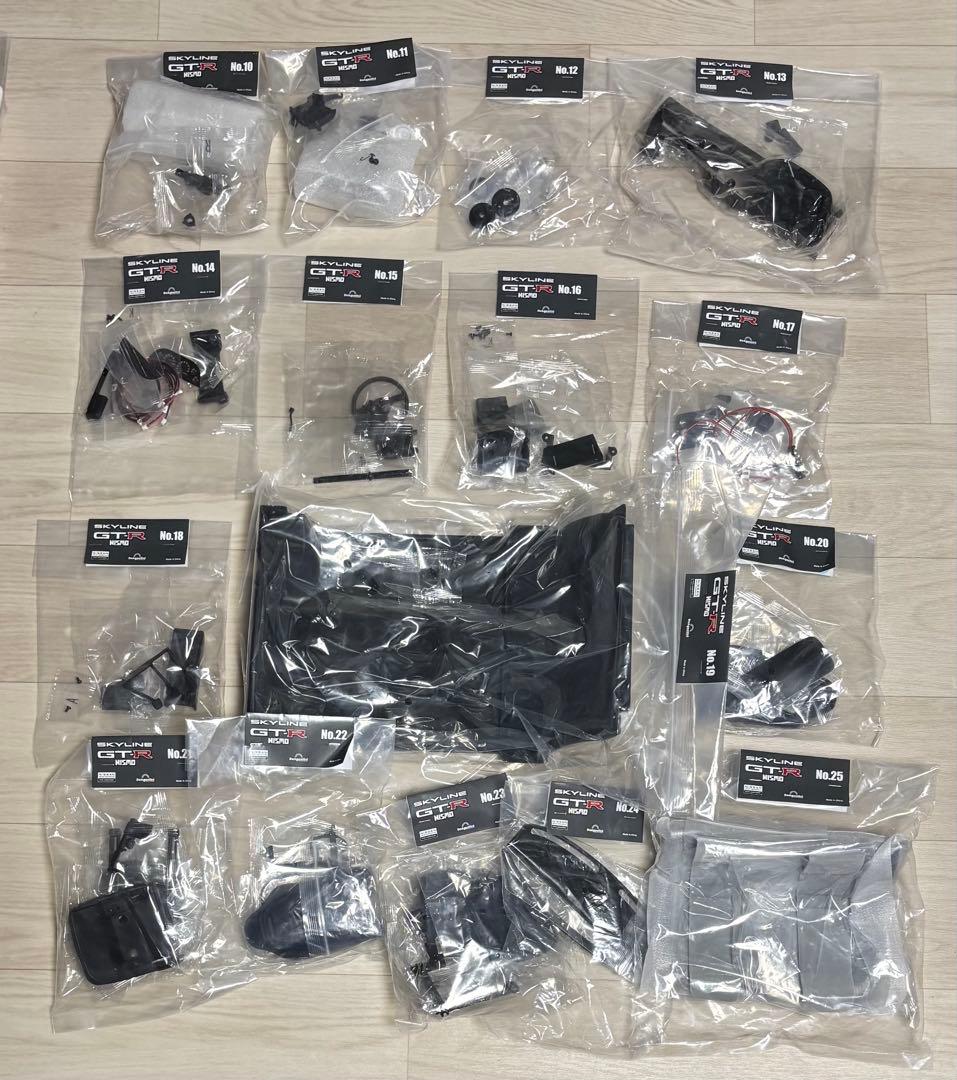 週刊スカイライン 2000GT-R NISMO 10-25巻 パーツ 未使用