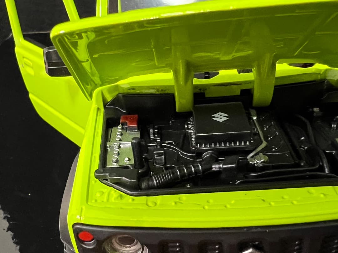 スズキ ジムニー ミニカー グリーン 1/18 H176