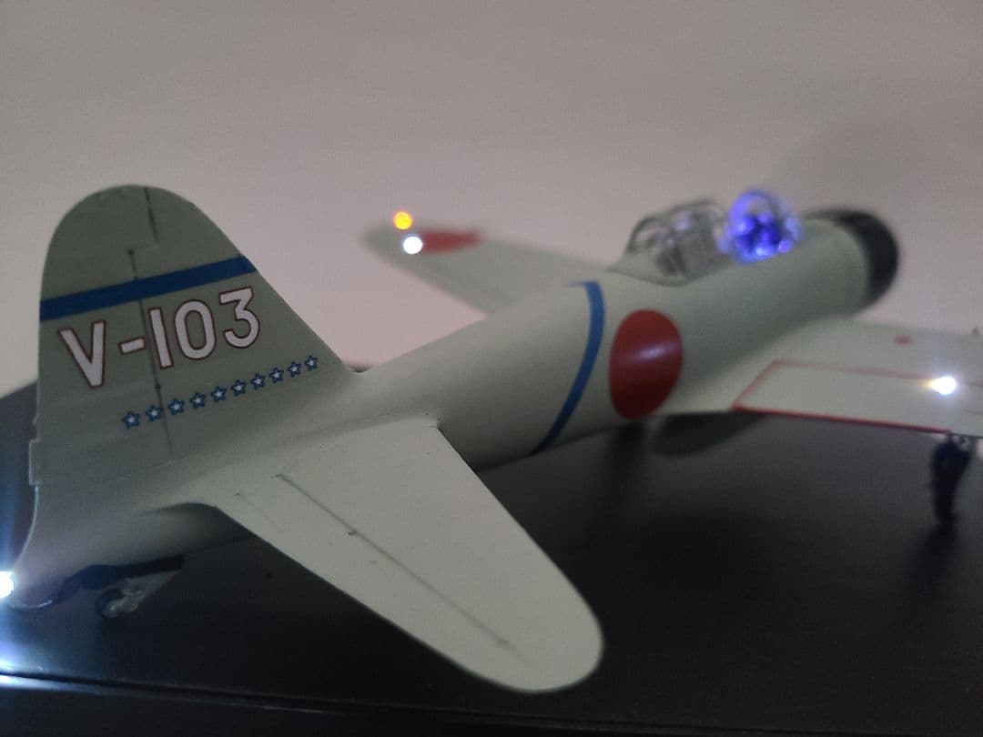 マギウス 零式艦上戦闘機21型 坂井三郎乗機 リアルモーターライズ完成品