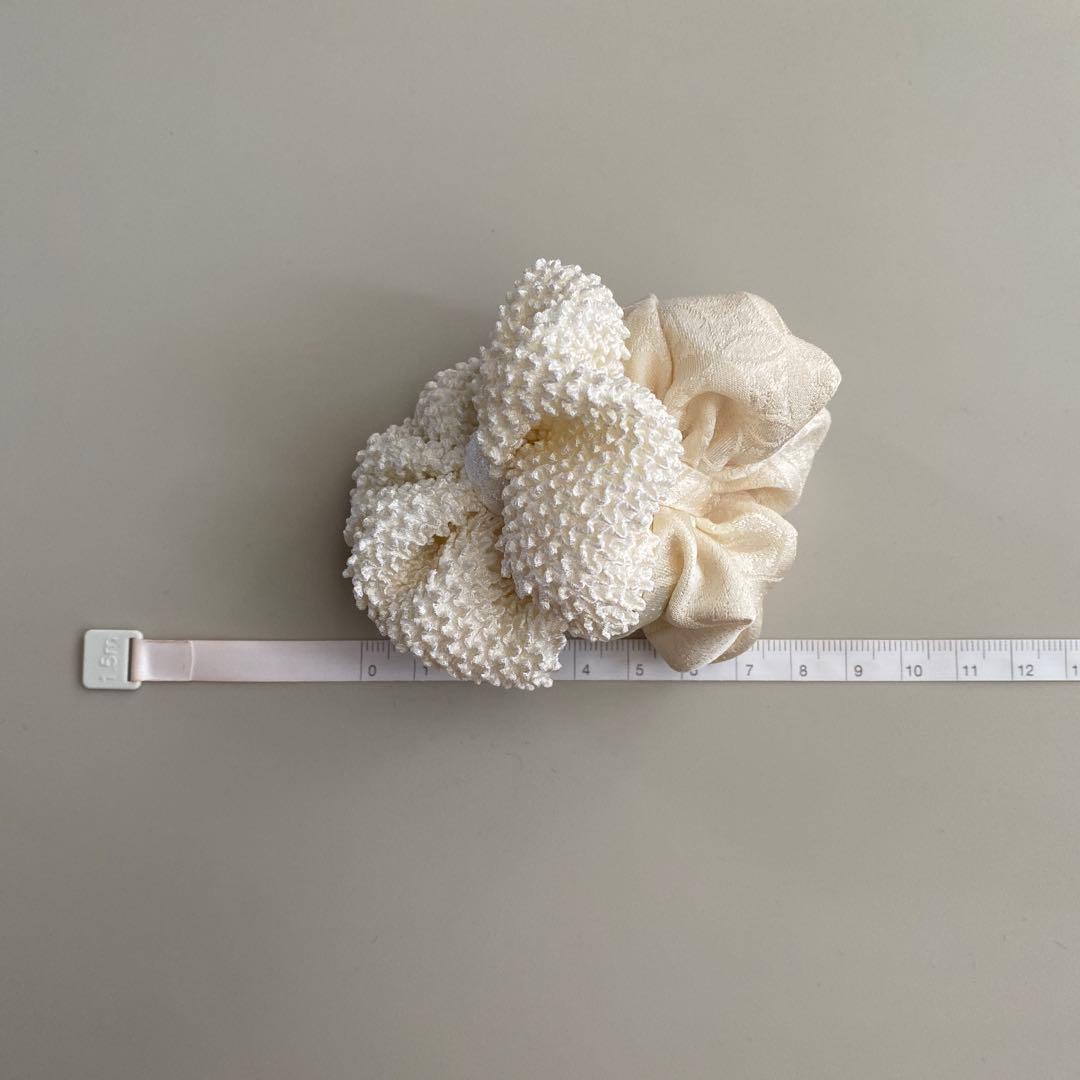 稲妻の将軍　絞り　七五三　ヘッドドレス　着物リメイク　アンティーク　髪飾り