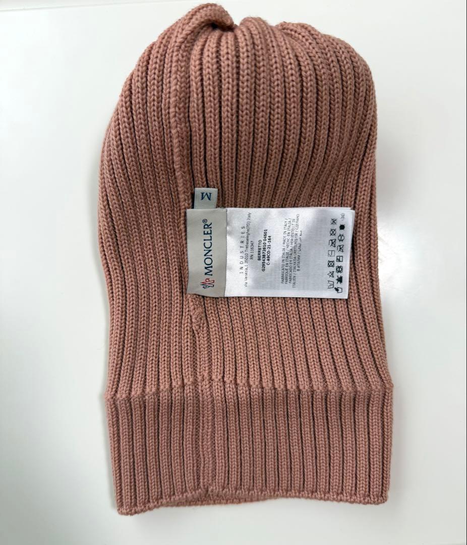 Moncler モンクレール キッズ ニット帽 ニットキャップ ポンポン M