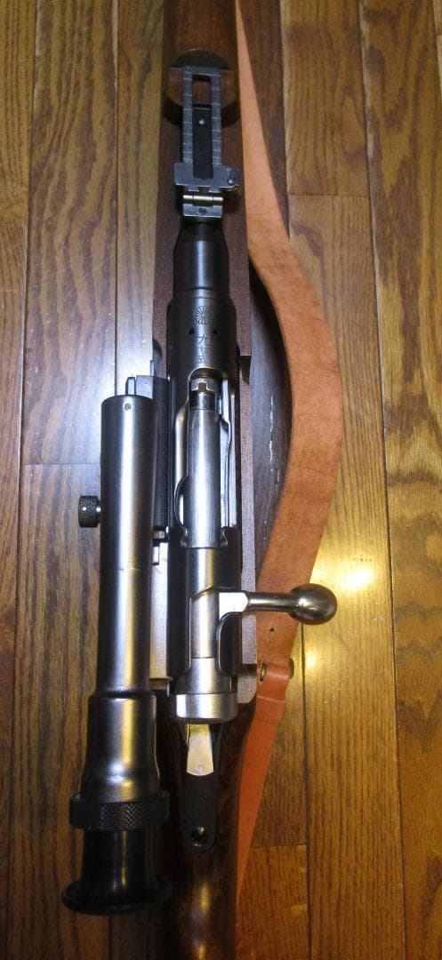 美品！　タナカ　モデルガン　九七式狙撃銃　グレースティールフィニッシュスリング付