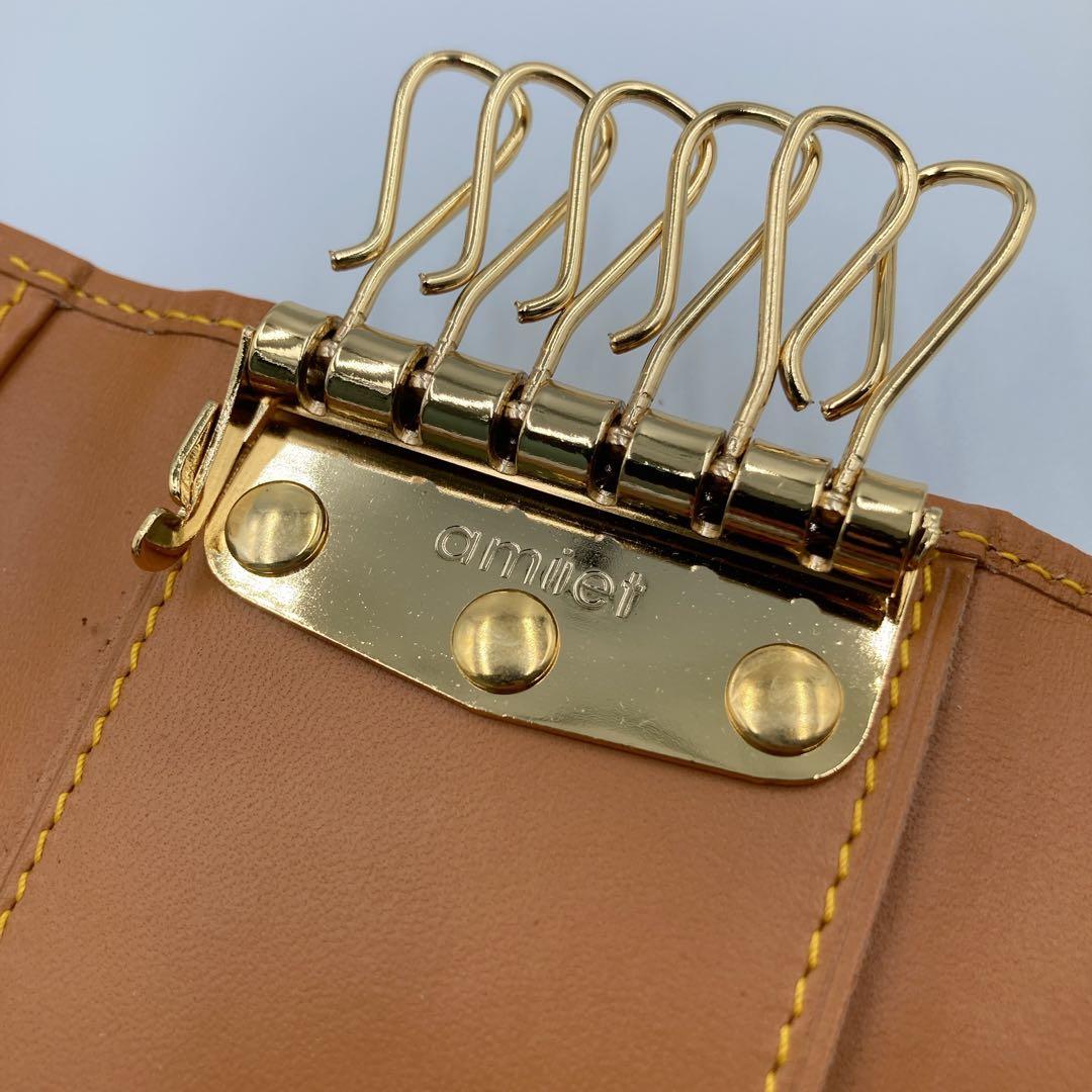 【新品】HUNTING WORLD バチュークロス 6連キーケース イタリア製