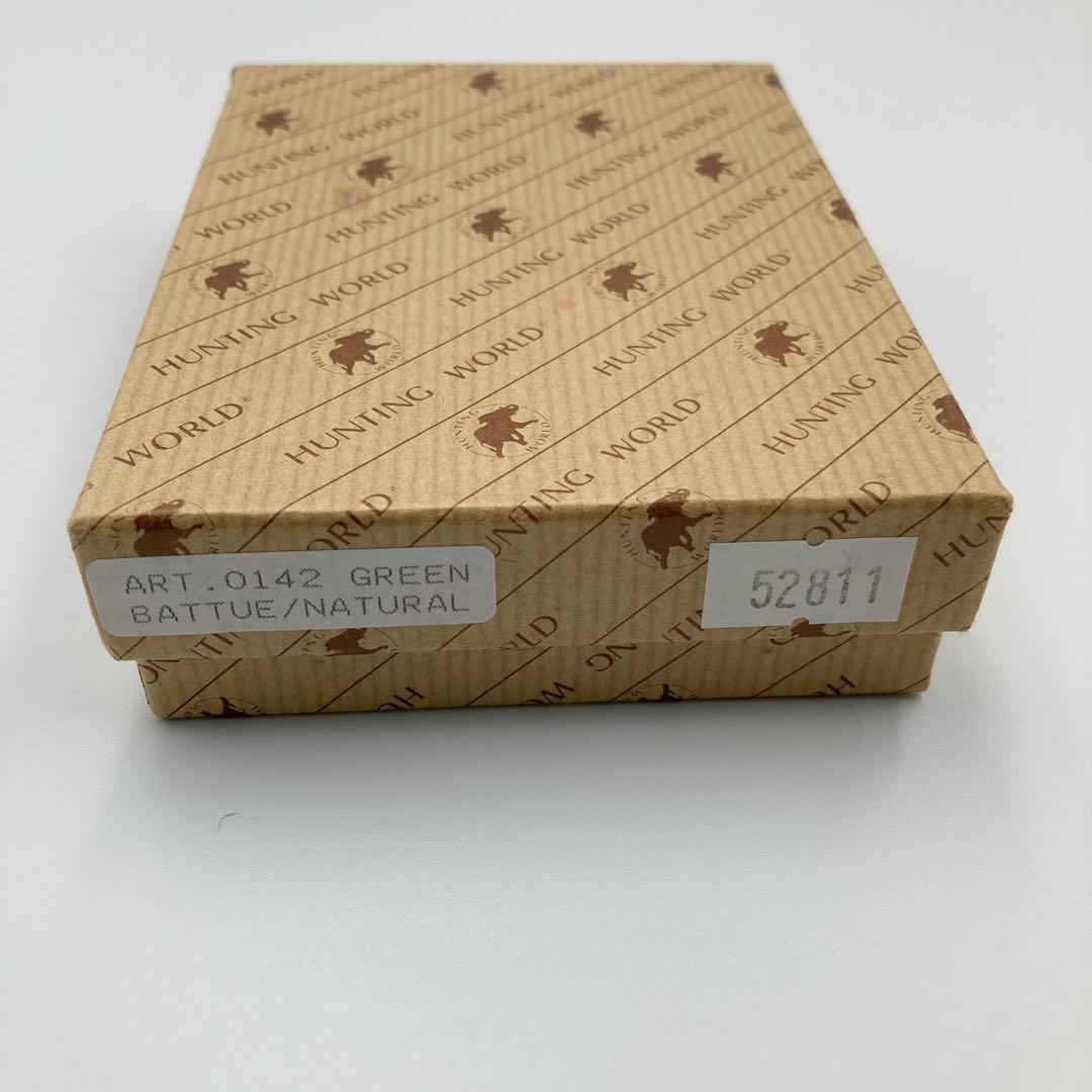 【新品】HUNTING WORLD バチュークロス 6連キーケース イタリア製