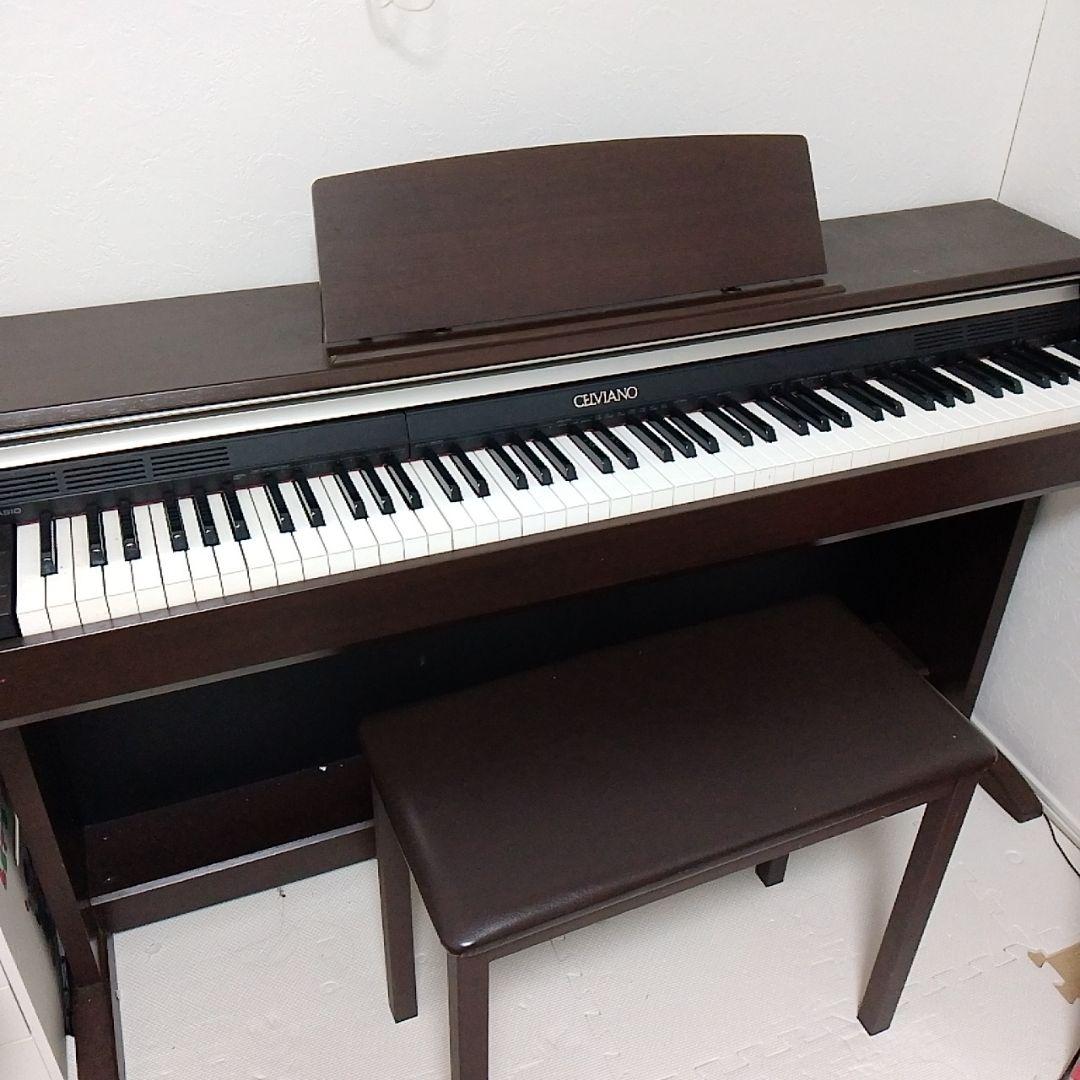 Celerano 電子ピアノ ダークブラウン