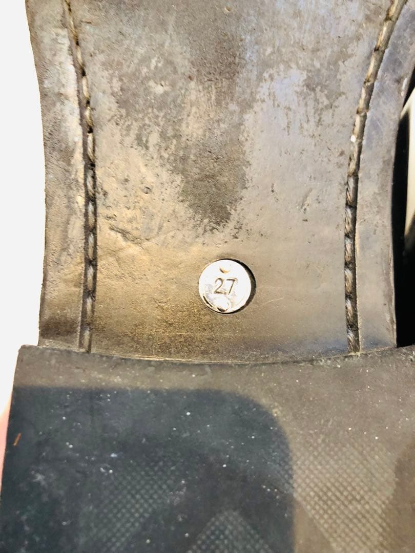 ★美品★定価30,000円！リーガル REGAL ストレートチップ 27EE