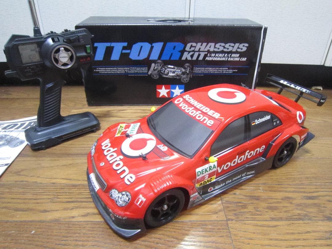 K*Y様 完全動作 1/10 超高火力戦闘機② タミヤ TT-01R 新品ボディ