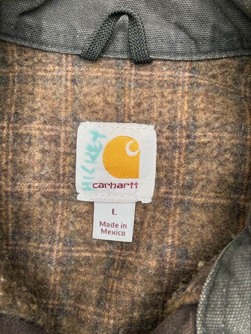 美品　Carhartt カーハートデトロイトジャケット レアJ97 DKB短い