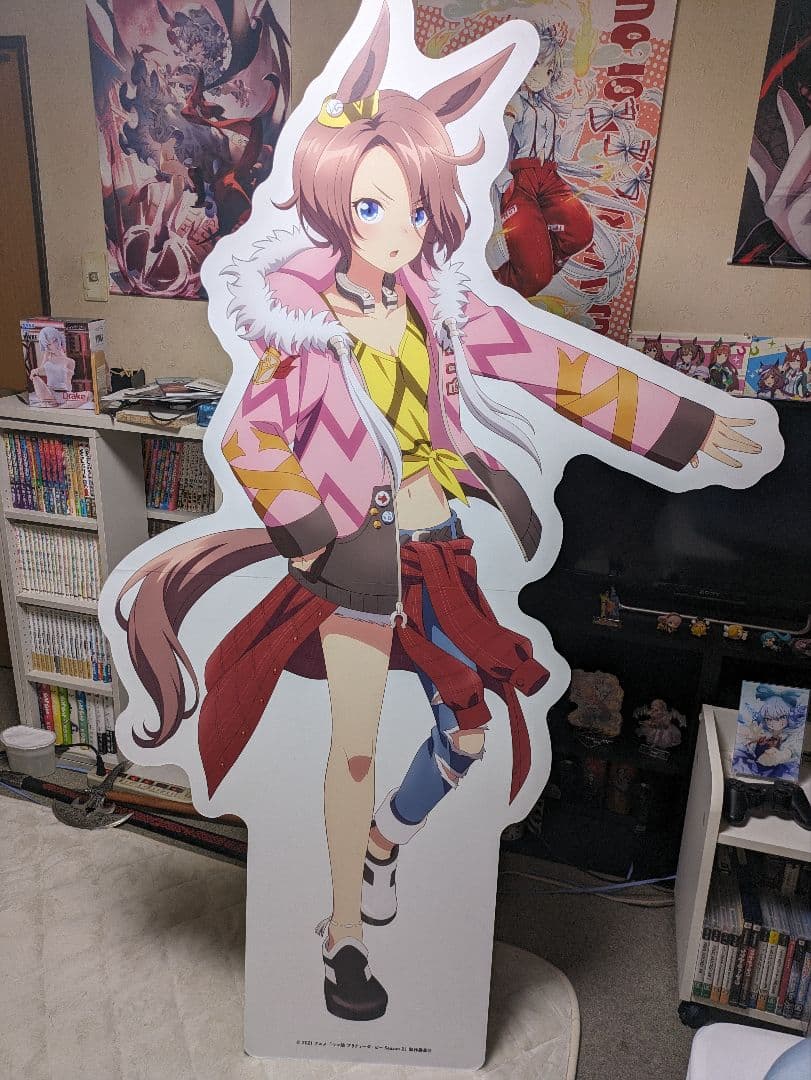 ウマ娘　ナリタタイシン等身大パネル