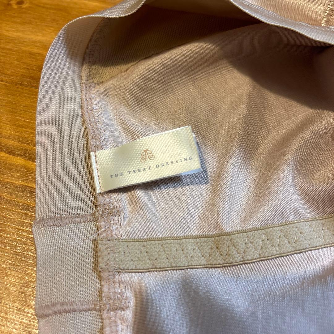 【トリートドレッシング】ショートビスチェC70 ロングガードルMロイヤルベージュ