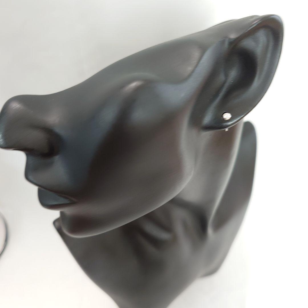 【美品】ティファニー Pt950 バイザヤード ダイヤモンド ピアス 7015