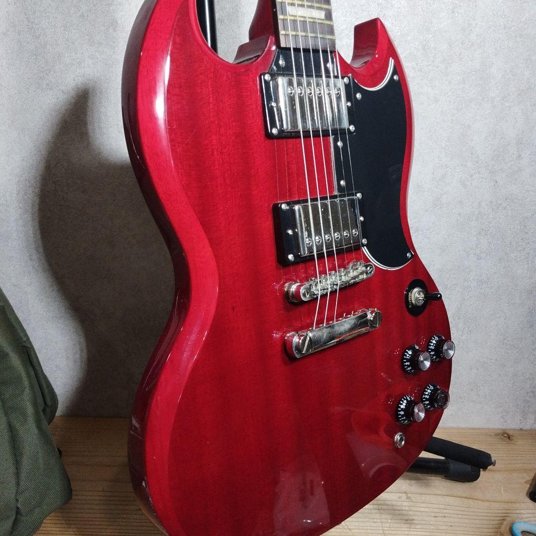 Epiphone SG PRO レッド【トーンシール剥がれ】