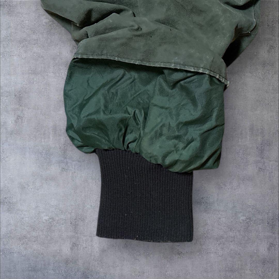 雰囲気抜群　LEWIS CREEK オイルジャケット　襟レザー