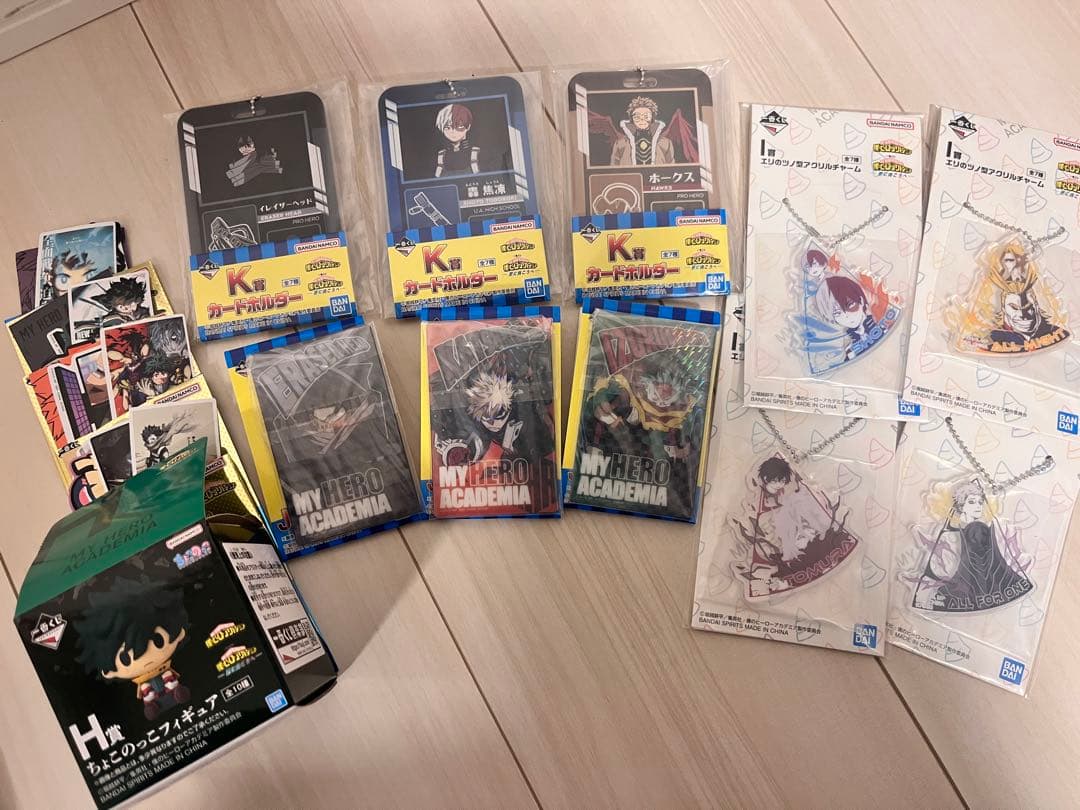 一番くじ　ヒロアカ -更に向こうへ- ラストワン、B賞 、E賞(おまけ付き)