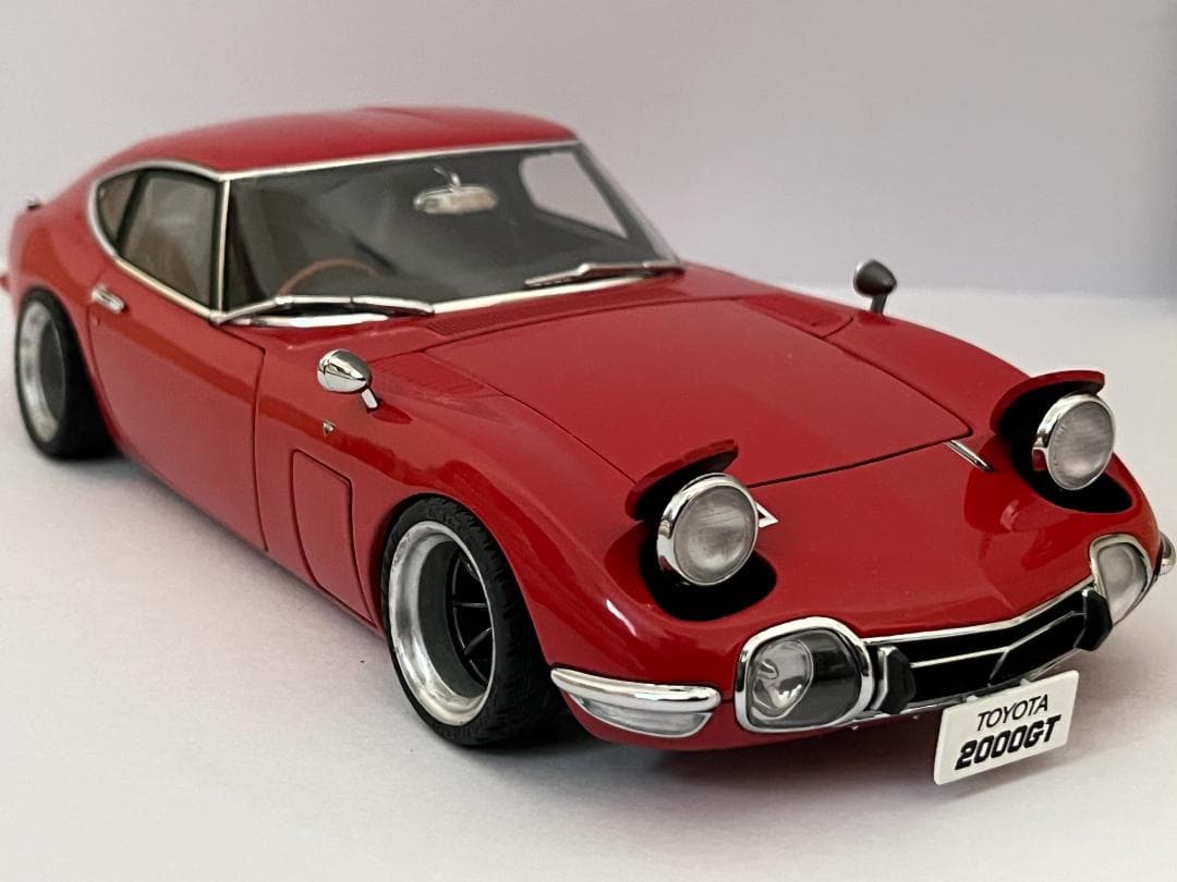 オートアート 1/18 TOYOTA 2000GT UPGRADED カスタム品
