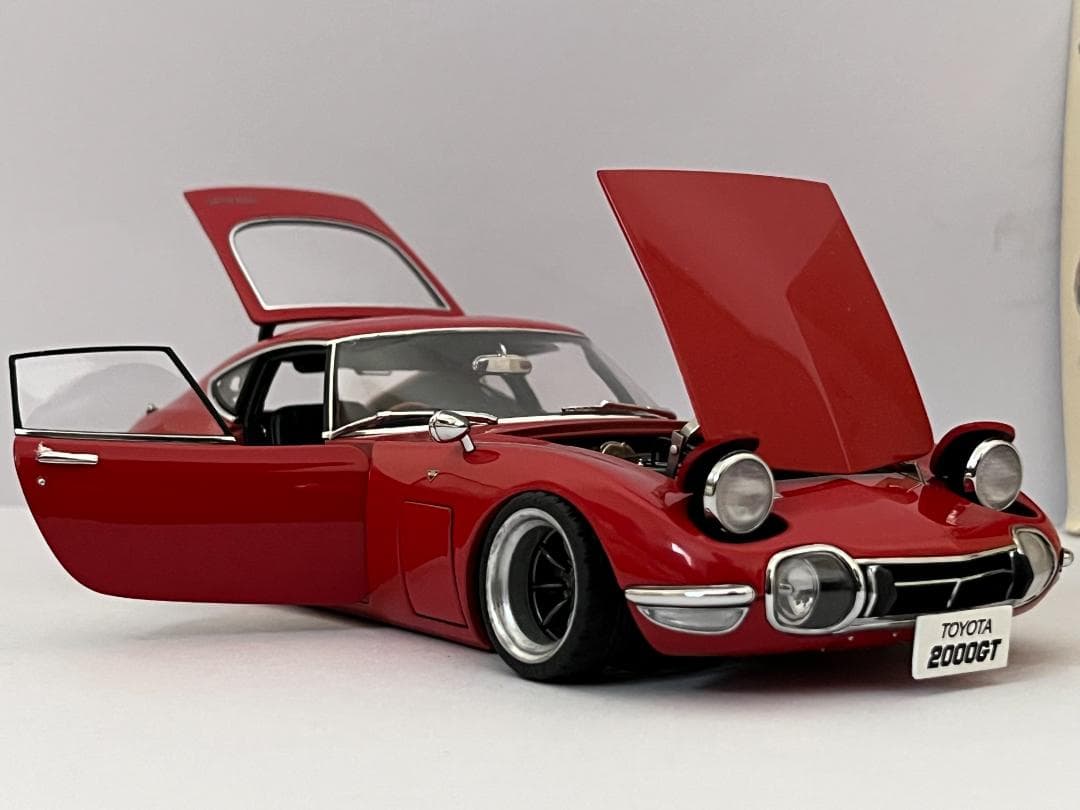 オートアート 1/18 TOYOTA 2000GT UPGRADED カスタム品