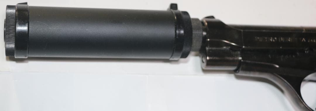 希少！マルシン工業製ABS樹脂製モデルガン ベレッタＭ８４ 消音器　合法品未発火