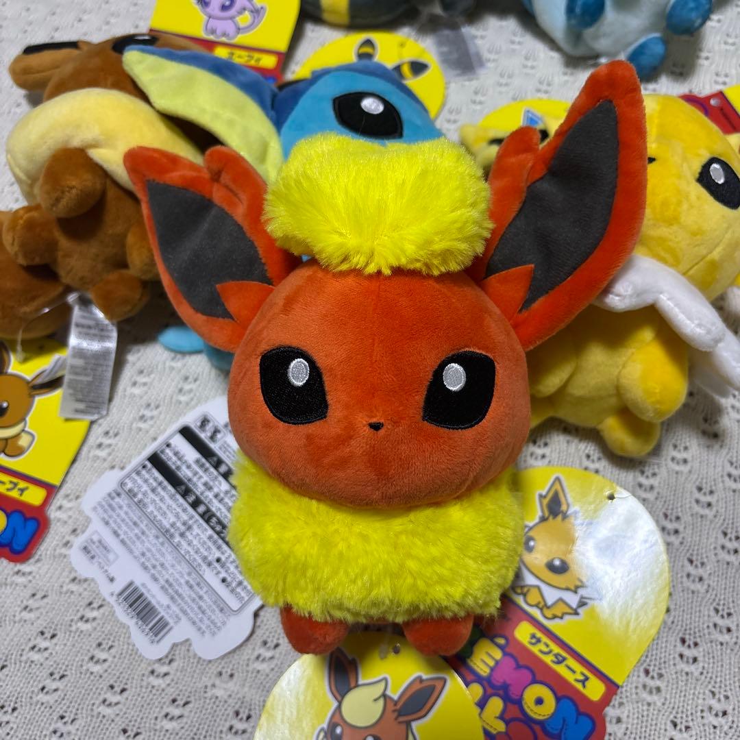 【厳選】ポケモンドールズ　ぬいぐるみ　ブイズ　全種　コンプリート