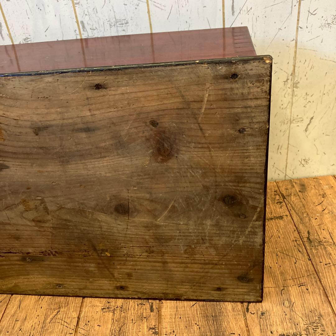 昭和レトロ 木製 火鉢 長火鉢 箱火鉢 囲炉裏 骨董 古道具 古民具 ビンテージ
