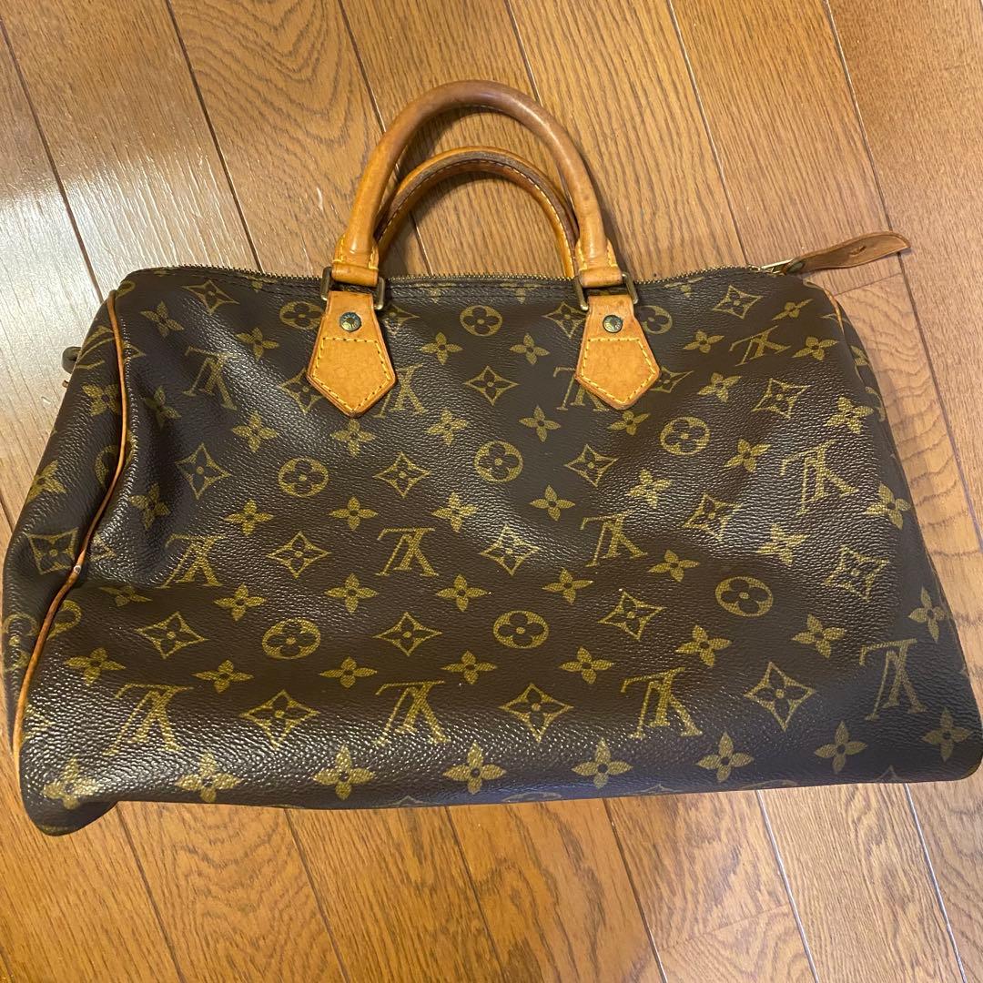 LOUIS VUITTON ミニ ボストンバッグ 修理前提 ヴィンテージ